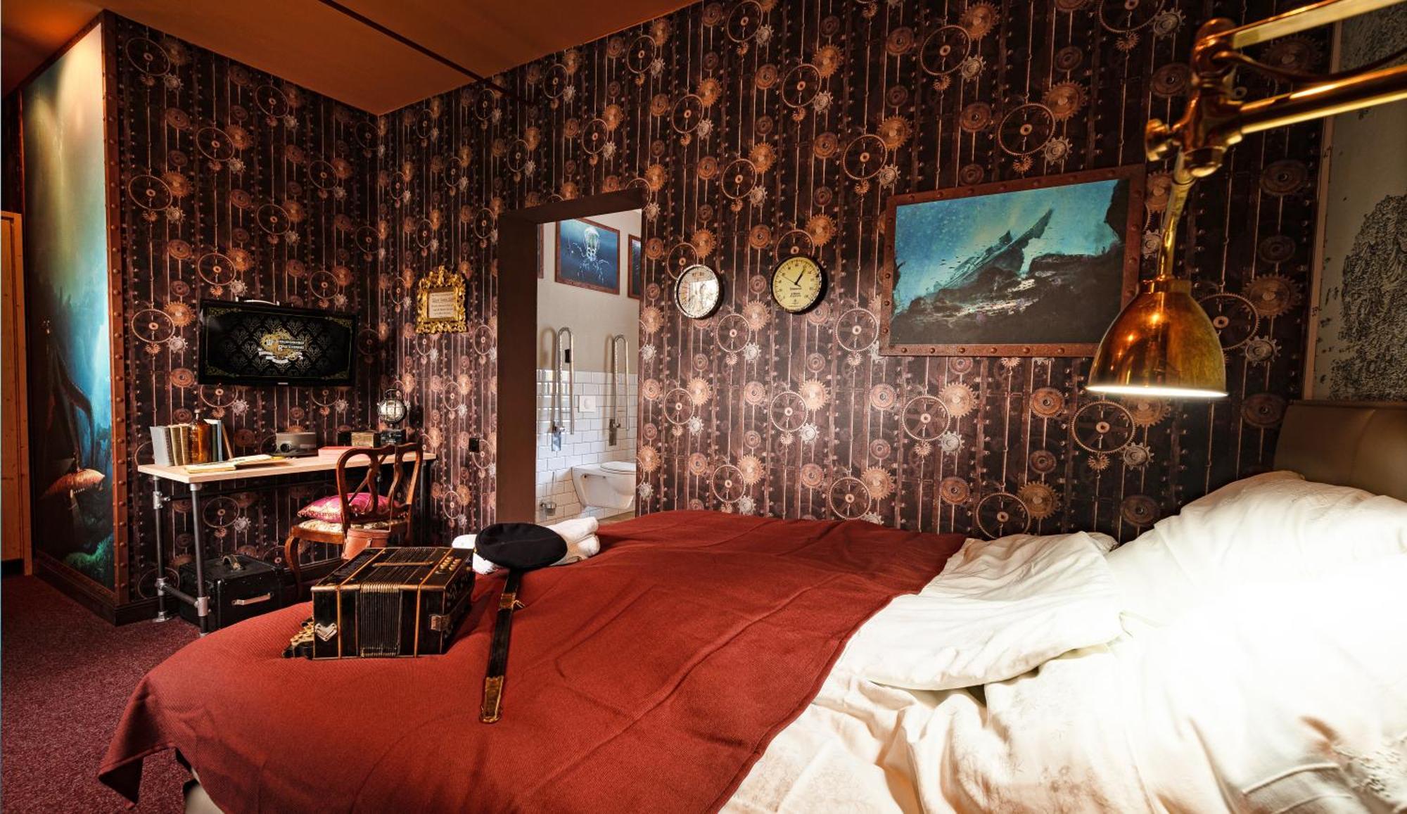 Weltraumbahnhof Rautenkranz - Steampunk Hotel Muldenhammer Bagian luar foto