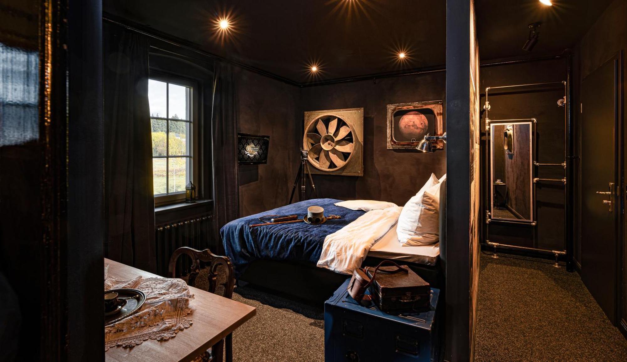 Weltraumbahnhof Rautenkranz - Steampunk Hotel Muldenhammer Bagian luar foto