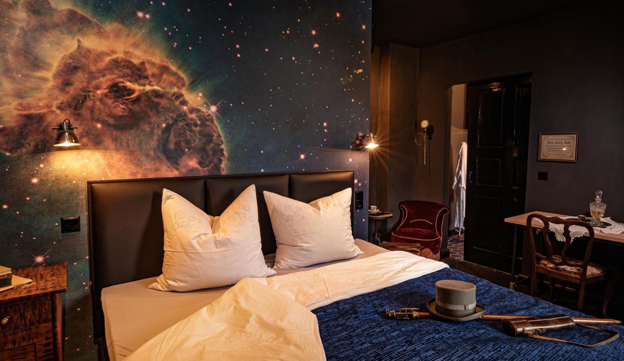 Weltraumbahnhof Rautenkranz - Steampunk Hotel Muldenhammer Bagian luar foto